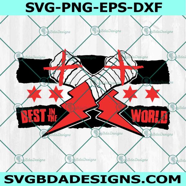 CM Punk Wrestler AEW SVG PNG, Best In The World SVG, All Elite Wrestling Svg, File For Cricut