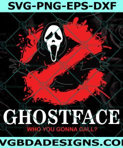 Ghostface Busters SVG, Scream Ghostface Svg