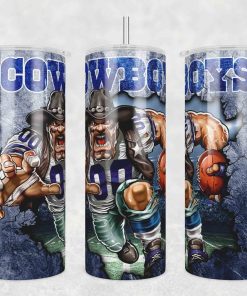 Mascot Dallas Cowboys Tumbler Wrap, 20oz Tumbler Wrap