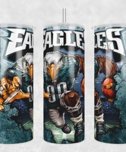Mascot Philadelphia Eagles Tumbler Wrap