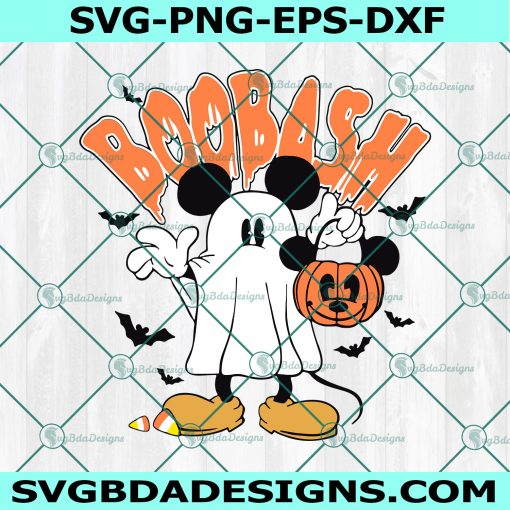 Mickey Boobash Halloween Svg, Mickey Mouse Svg, Disney Halloween Svg, GIft for HAlloween Svg, File For Cricut