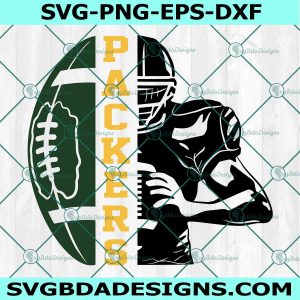 Packers Football Player svg, green bay packers Svg