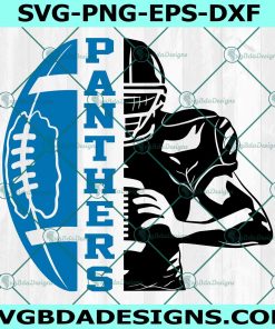 Panthers Football Player svg, Carolina Panthers Svg