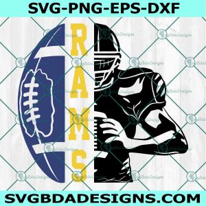 Rams Football Player svg, Los Angeles Rams Svgt