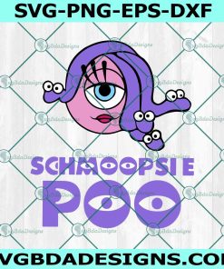 Schmoopsie Poo Monster SVG, Couple Shirts, Honeymoon Anniversary Shirt Svg, Monsters Inc Inspired Gift, File For Cricut