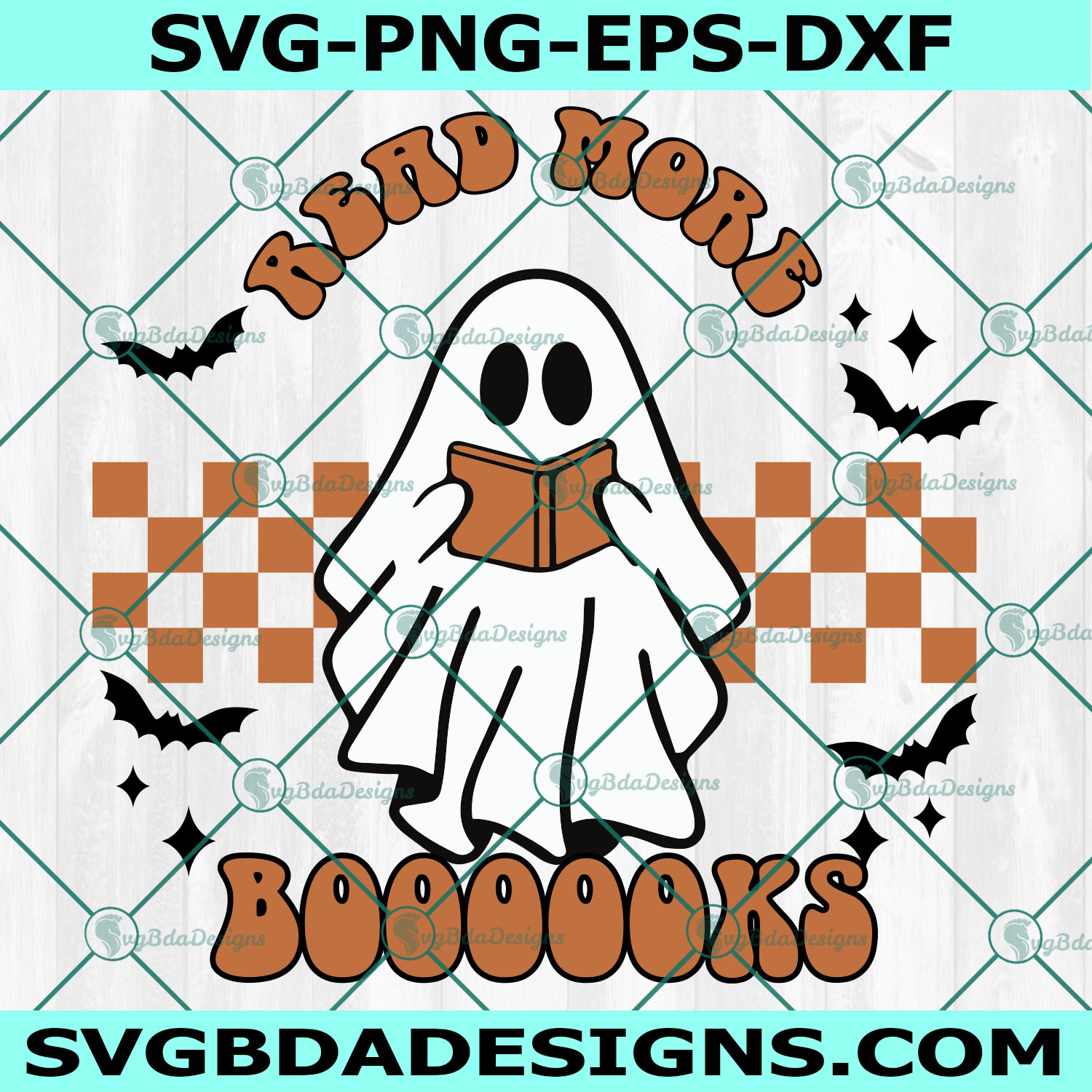 Spooky Read More Books SVG, Spooky Season Svg, Trick Or Treat Svg, Halloween Svg, Books Svg, Spooky Vibes Svg, File For Cricut