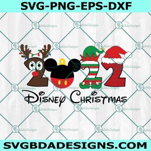 2022 Disney Christmas SVG, Mickey Christmas SVG