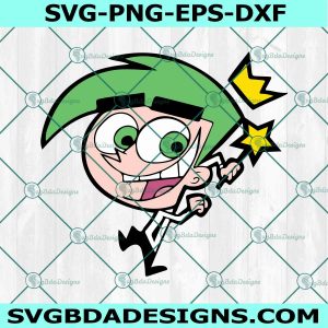 Cosmo Svg, The Fairly OddParents SVG, Cartoon Kids Svg
