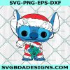 Disney Stitch Christmas Svg, Stitch Cute Christmas Svg, Disney Christmas Svg, Stitch Disney Svg, Merry Christmas Svg, File for Cricut