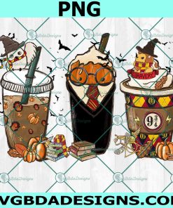 Halloween Coffee Harry Potter PNG, Harry Potter Coffee PNG, Harry Coffee PNG, Retro Halloween Png, Fall Coffee Png, Halloween Sublimation PNG