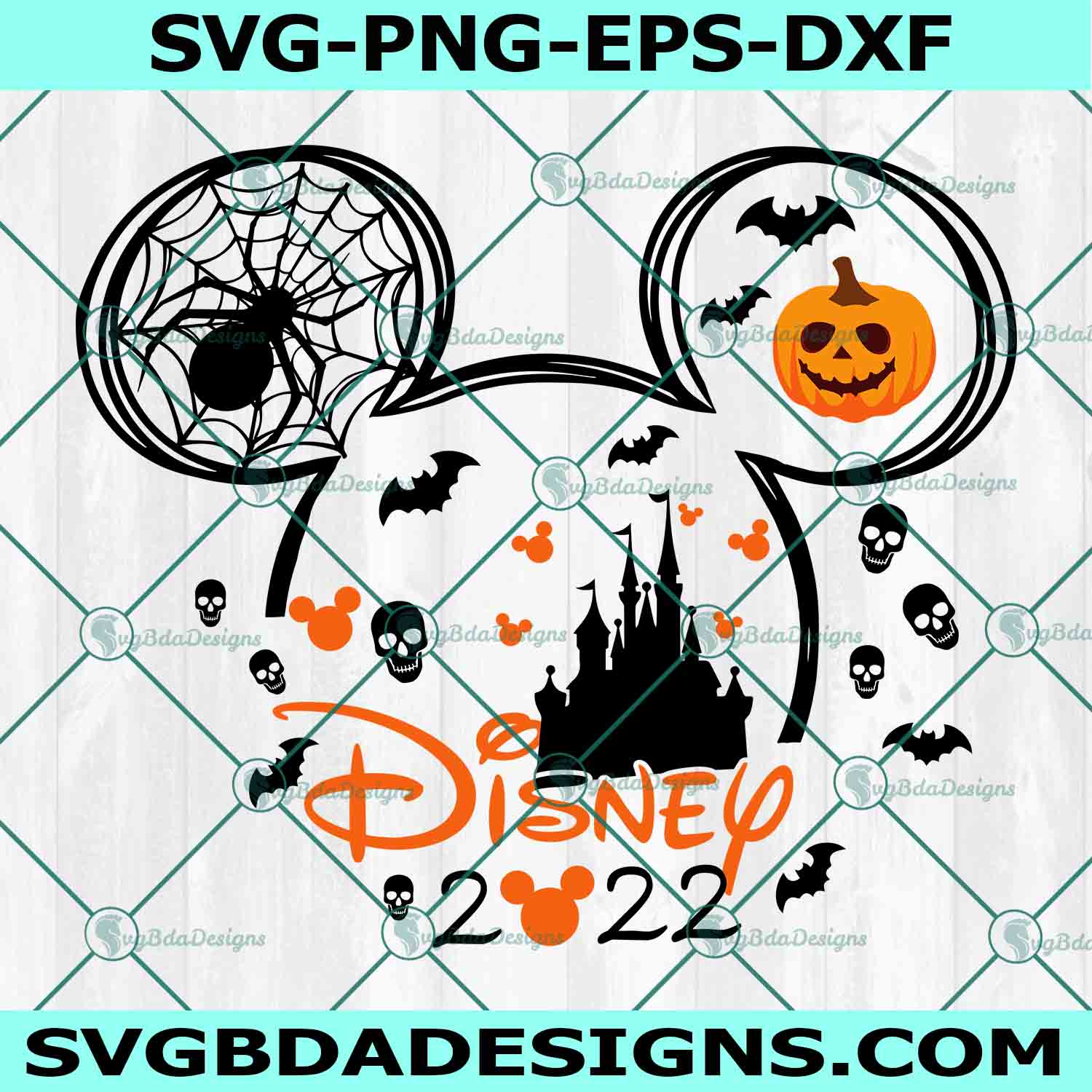 Halloween Disney Mickey 2022 SVG, Disney Halloween 2022 SVG, MiCkey Mouse Halloween Svg, Disney Svg, File for Cricut