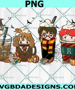Harry Coffee Halloween PNG, Harry Potter Coffee PNG, Harry Coffee PNG, Retro Halloween Png, Fall Coffee Png, Halloween Sublimation PNG
