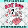 Hey Boo Svg, Cute Ghost Svg, Ghost Halloween Svg, Call me Ghost Svg, Ghost face Svg, File for Cricut