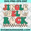 Jingle Bell Rock SVG, Christmas Rock Music Svg, Christmas 2022 Svg, File for Cricut