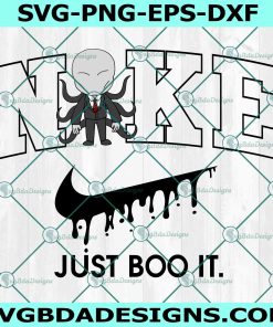 Nike Just Boo It x Baby Slenderman Svg, Horror Character Svg
