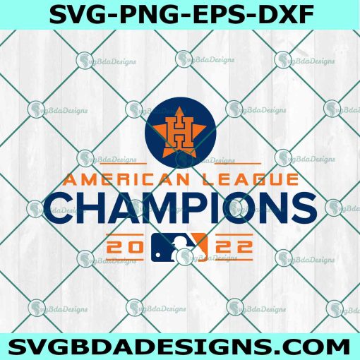 Astros ALCS Champions SVG PNG, AStros World Series 2022 Svg, Astros Baseball Svg, MLB World Series 2022 Svg, File for Cricut