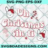 Bad Bunny Un Christmas Sin Ti Svg, Bad Bunny Christmas Svg, Sad Heart Christmas Svg, Bad Bunny heart svg, Bad Bunny Navidad Svg, File for Cricut