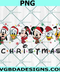 Christmas Disney Friends PNG, Mickey Christmas PNG, Christmas Characters PNG, Disney Christmas PNG