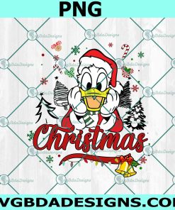 Disney Donal Christmas PNG, Merry Christmas Png, Christmas Magical Png,Disney Christmas Characters PNG, Family Vacation Christmas PNG
