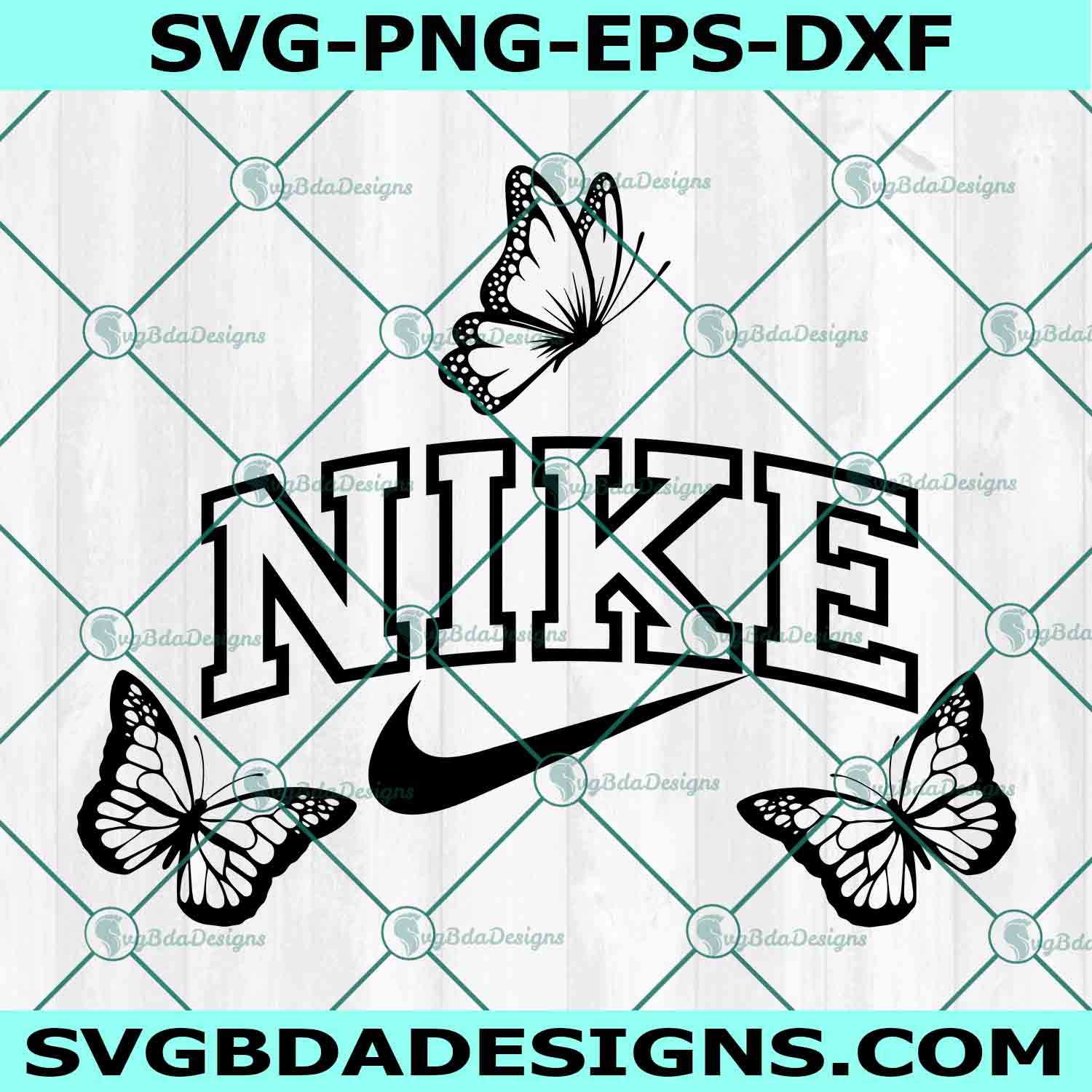 Butterfly with Nike Svg, Logo Sport Svg, Butterfly Svg, Logo Nike Svg, Logo Brand Svg, File for Cricut