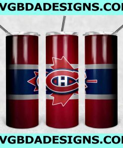 Montreal Canadiens Tumbler Wrap, 20oz Tumbler Wrap, NHL 20oz Png, NHL Tumbler PNG, Montreal Canadiens Wrap Png, Montreal Canadiens Sublimation Tumbler