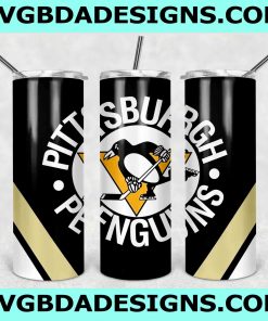 Pittsburgh Penguins Tumbler Wrap, 20oz Tumbler Wrap, NHL 20oz Png, NHL Tumbler PNG, Pittsburgh Penguins Wrap Png, Pittsburgh Penguins Sublimation Tumbler