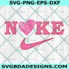 Valentines Swoosh x Nike Svg, Valentines Swoosh Svg, Valentine Day Svg, Valentine Svg, Logo Nike x Valentine Svg, File for Cricut
