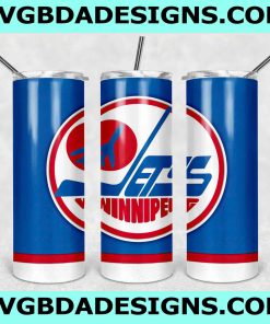Winnipeg Jets Tumbler Wrap, 20oz Tumbler Wrap, NHL 20oz Png, NHL Tumbler PNG, Winnipeg Jets Wrap Png, Winnipeg Jets Sublimation Tumbler