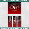 Smoke 49ers Football Tumbler Wrap, NFL Football Tumbler, San Francisco 49ers Tumbler Template, NFL Tumbler Wrap, Sport Tumbler Template
