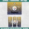 Smoke Steelers Football Tumbler Wrap, NFL Football Tumbler, Pittsburgh Steelers Tumbler Template, NFL Tumbler Wrap, Sport Tumbler Template