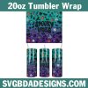 3D Inflated Disney Spooky Vibes Tumbler Wrap PNG, Halloween 3D Tumbler Wrap, Disney 3D Tumbler Wrap PNG