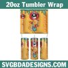 3D Inflated Pooh Hunny Tea Tumbler Wrap PNG,Cartoon Tumbler Wrap, Pooh 3D Tumbler Wrap, Winnie the Pooh Tumbler PNG