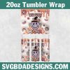3D Inflated Witchy Mama Smiley Tumbler Wrap PNG, Halloween 3D Tumbler Wrap, Smiley Mama Tumbler PNG