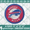 Buffalo Bills Logo Embroidery Designs, NFL Team Logo Embroidered, Bills Football Embroidery Designs, Football Team Embroidered, NFL Logo Embroidery