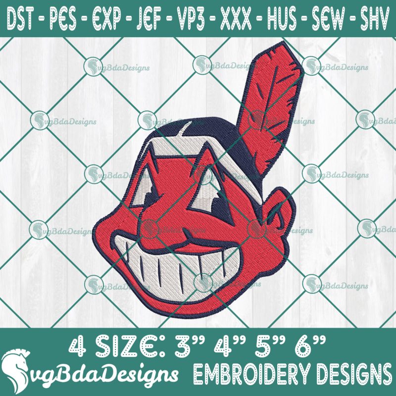 Cleveland Guardians Baseball Embroidery Designs, MLB Logo Embroidered, Guardians MLB Embroidered Designs, MLB Embroidery Designs, MLB Baseball Logo Embroidery