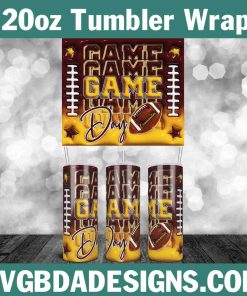 Commanders Game Day Tumbler Wrap, 20oz NFL Game Day Tumbler