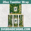 Green Bay Packers Football Paisley Style Tumbler Wrap, NFL Football Tumbler 20oz, NFL Football Tumbler Template, Green Bay Packers Tumbler Wrap
