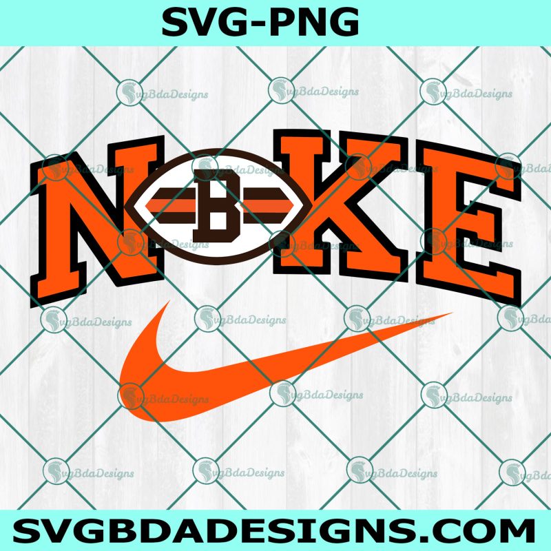 Nike Cleveland Browns Svg, Cleveland Browns Logo Svg, NFL Football Svg, NFL Inspire Logo Nike Svg, Football Team Logo Svg