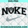 Nike Las Vegas Raiders Svg, Las Vegas Raiders Logo Svg, NFL Football Svg, NFL Inspire Logo Nike Svg, Football Team Logo Svg