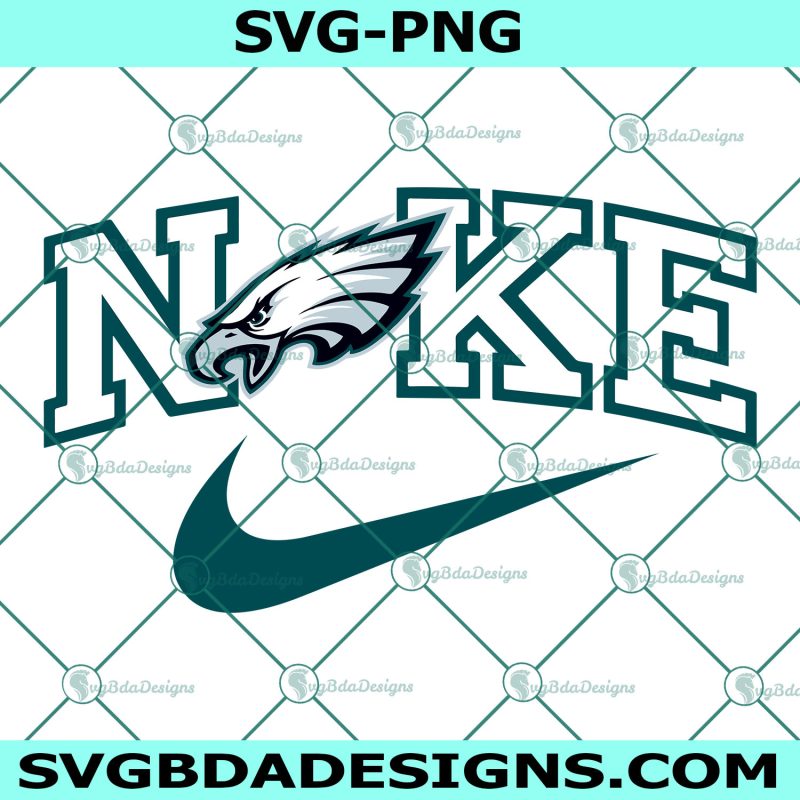 Nike Philadelphia Eagles Svg, Philadelphia Eagles Logo Svg, NFL Football Svg, NFL Inspire Logo Nike Svg, Football Team Logo Svg