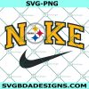 Nike Pittsburgh Steelers Svg, Pittsburgh Steelers Logo Svg, NFL Football Svg, NFL Inspire Logo Nike Svg, Football Team Logo Svg