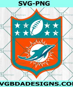 Miami Dolphins Logo NFL Svg, Miami Dolphins Svg, NFL Logo Svg, American Football svg
