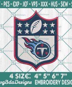 Tennessee Titans Logo NFL Embroidery Designs, Tennessee Titans Embroidery Designs, NFL Logo Embroidery Designs, America Football Embroidery Designs